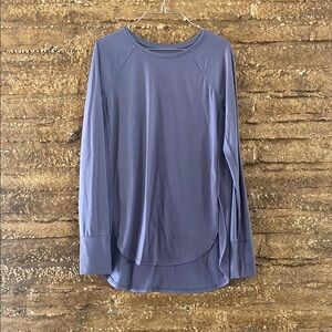 Women's Long Sleeve Top in Purple